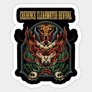 CREDENCE CLEARWATER REVIVAL BAND Sticker